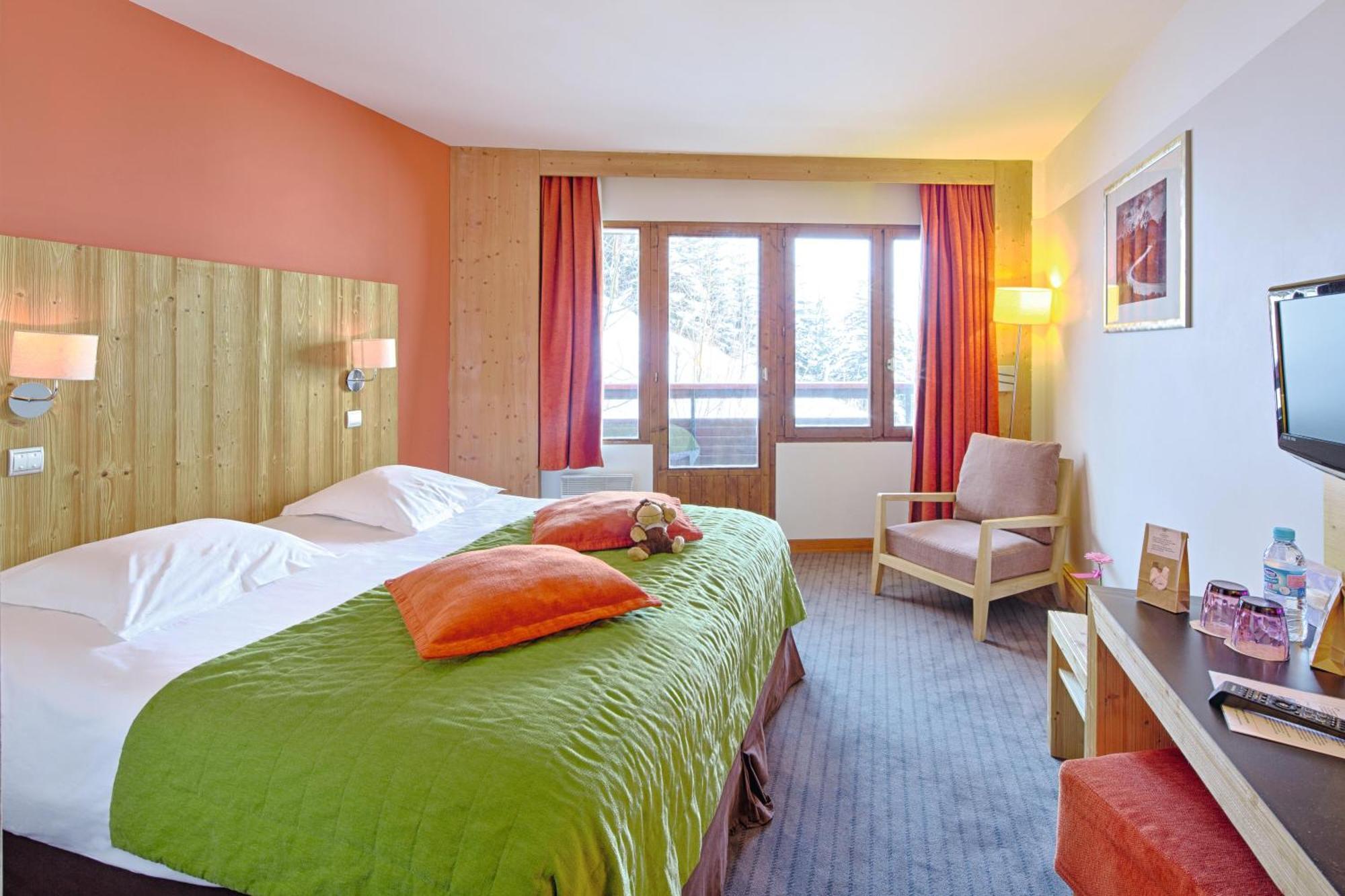 Les Menuires Hotel Les Bruyeres חדר תמונה