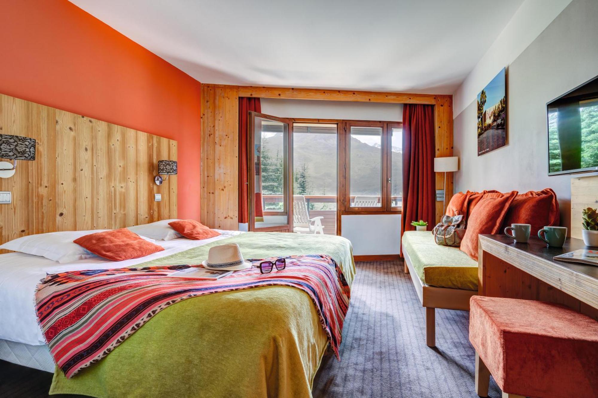 Les Menuires Hotel Les Bruyeres חדר תמונה