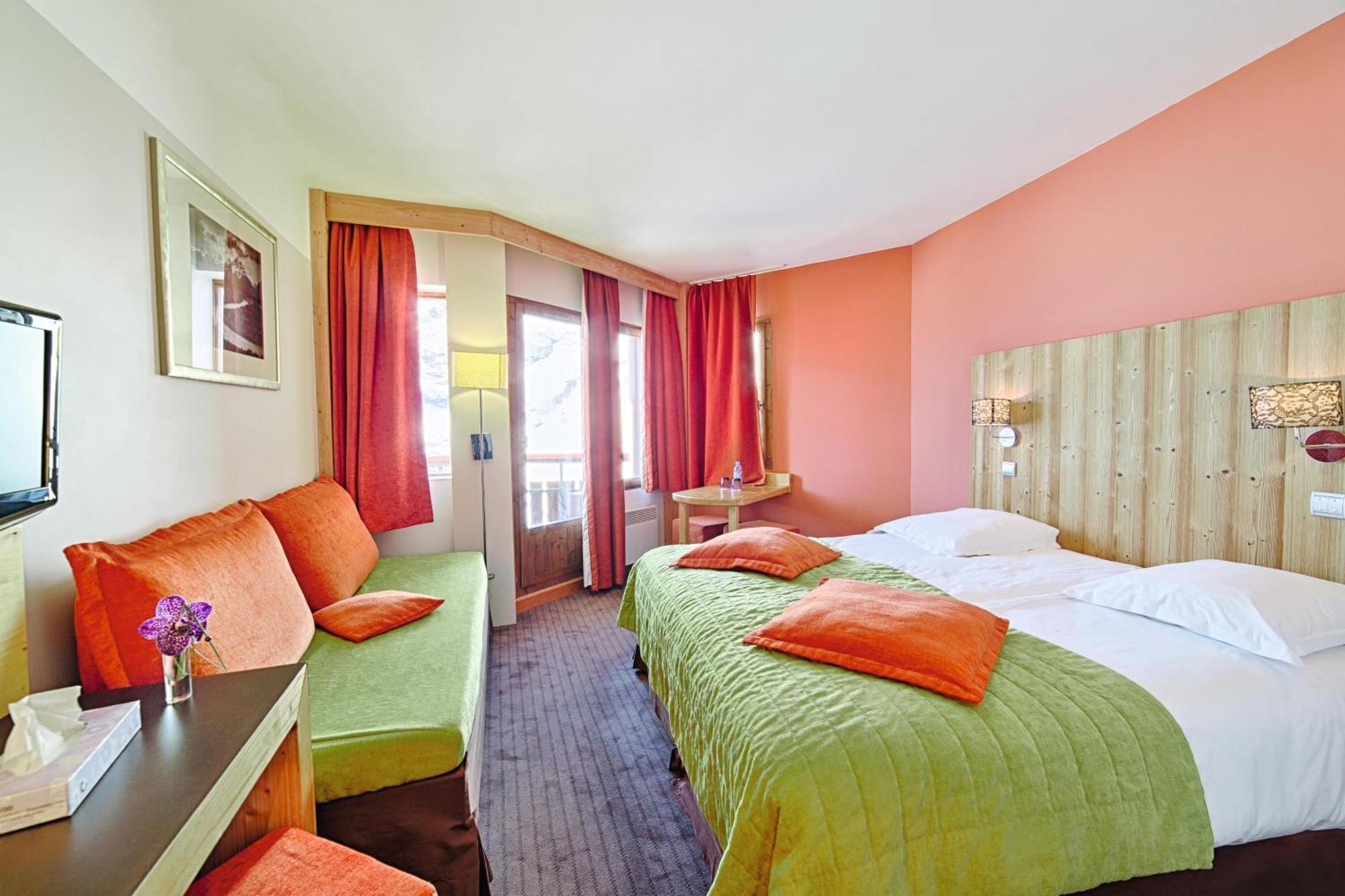 Les Menuires Hotel Les Bruyeres חדר תמונה